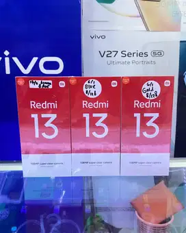 XIAOMI REDMI 13 8/128 GB SEGEL BARU GARANSI RESMI 15BULAN