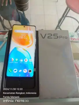 Vivo V25 pro 5G 12/256gb bekas fullset normal bisa TT