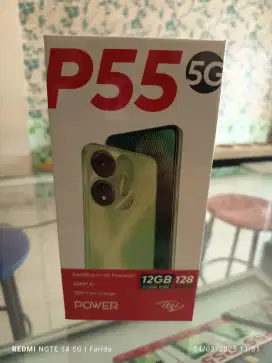 Itel P55 5G 6+6/128gb baru garansi resmi bisa TT Kredit