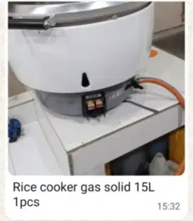 Rice cooker solid 15L sekip medan petisah