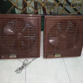 Exhaust hexos fan sanyo kipas angin 10 inch dinding