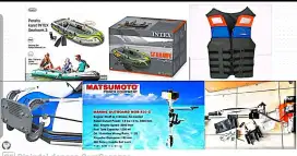 Jual Perahu Karet Beserta Peralatannya