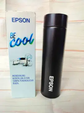 Tumbler LED Suhu Temperature 500ml | Botol Minum Panas Dingin Epson