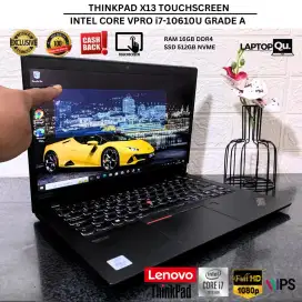 THINKPAD X13 TOUCHSCREEN i5-10310U Vpro RAM 16GB/SSD 512GB/BACKLITE
