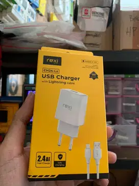 TRAVEL CHARGER REXI LIGHTNING CH24-LS