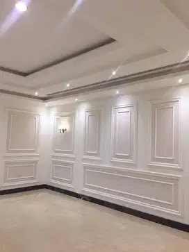 Partisi Jasa Tukang Pasang Wall Moulding Sekat Plafon PVC GRC Gypsum