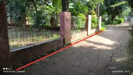 Dijual Tanah pekarangan lt 300 M² bisa di beli separo