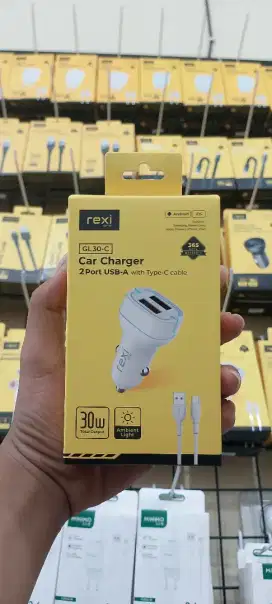 CAR CHARGER / CHARGER MOBIL REXI GL30-C