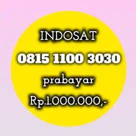 NOMOR CANTIK INDOSAT 3030