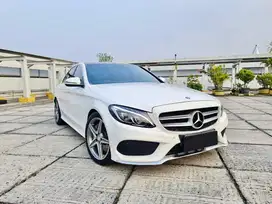 MERCY C300 AMG LINE AT PUTIH 2018 GOOD CONDITION