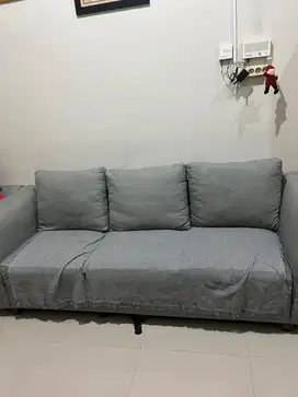 Dijual Sofa bed L