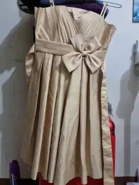 Dress mini gold