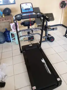 TREADMILL LISTRIK MULTIFUNGSI GARANSI SERVICE 1 TAHUN