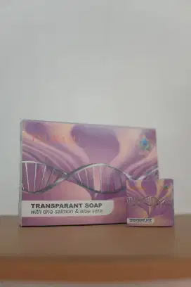 Transparan Soap with DNA Salmon 20gr