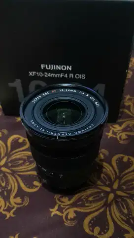 Lensa wide Fujinon XF 10-24mm like new resmi Fujifilm Indonesia