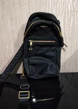 Tumi Voyager Black and Gold