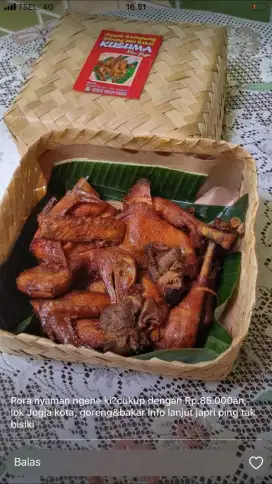 Ayam Kampung Bacem / Bakar Per Ekor