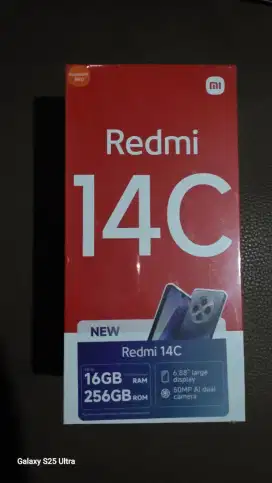 Redmi 14c ram 8/256 gb new fresh no repack