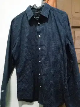 Baju Kemeja H&M Volcadot Exmod