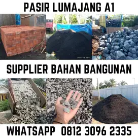 Pasir Lumajang Batu Split Bata Merah Batu Belah Pondasi Batako Paving