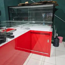 Etalase Second Dijual Borongan