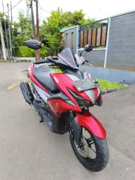 Bissmillah dijual motor Yamaha aerox 2018 istimewa