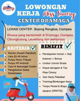 Lowongan miss cimory