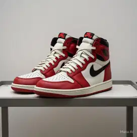 air Jordan 1 white red