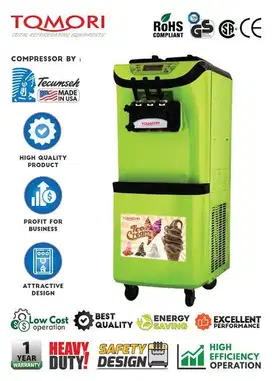 Mesin soft ice cream Tomori TIM-318GSFP