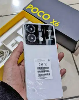 Poco x6 5g ram 6/128gb white