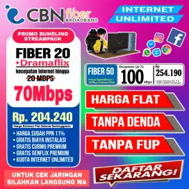 Wifi Murah 70Mbps Harga Flat