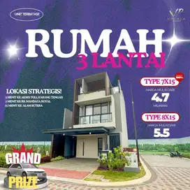 VP - Dijual Rumah South Tressor Karang Tengah Type 8x15