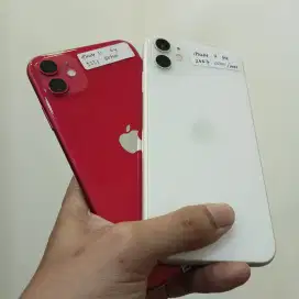 iPhone 11 64Gb Terdaftar Beacukai Fullset