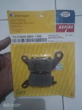 Kampas rem cakram, untuk nmax, Aerox, mio m3, mx king. Kondisi baru.