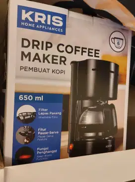 Drip Coffee Maker Kris 650 ml