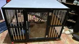KANDANG KUCING ALMUNIUM 1 PINTU JENDELA