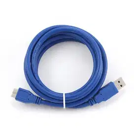 Kabel USB 3.0 Micro B 3M 3 Meter Data HDD Eksternal Samsung Note 3 S5