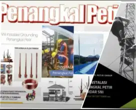 ahli li jasa pasang penangkal petir kaliwedi jamblang gunung Jati