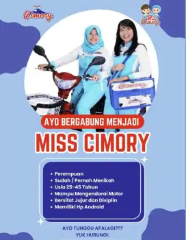 Loker Miss Cimory Center Bantar gebang