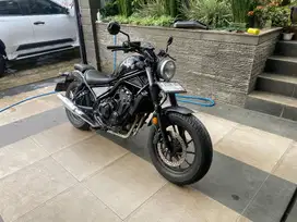 Jual Honda CMX 500 Rebel Hitam 2018 Convert New Lamp (Ritting, Stop)
