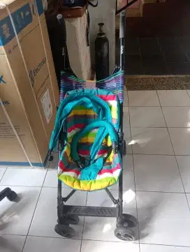 Dijual stroller jarang di pki (msh lengkap)