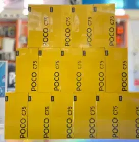Murah New Poco C75 6/128 & 8/256 grs resmi, bs kredit/bs TT