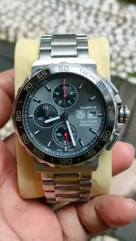 Jam tag heuer formula chronograph full bawaan