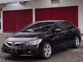 Honda Civic 1.8 FD Manual 2009 PMK 2010 Hitam Murah Ciamik