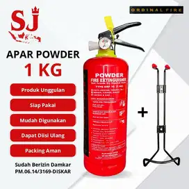 TABUNG APAR KAP. 1KG JENIS ISI POWDER