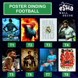 Poster Dinding Football