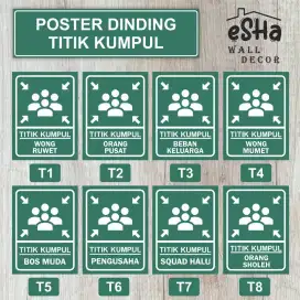 Poster Dinding Titik Kumpul