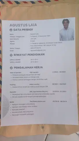 Mencari pekerjaan