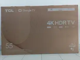 Smart TV Android TCL 55 inchi 4K UHD Netflix YouTube Digital BARU