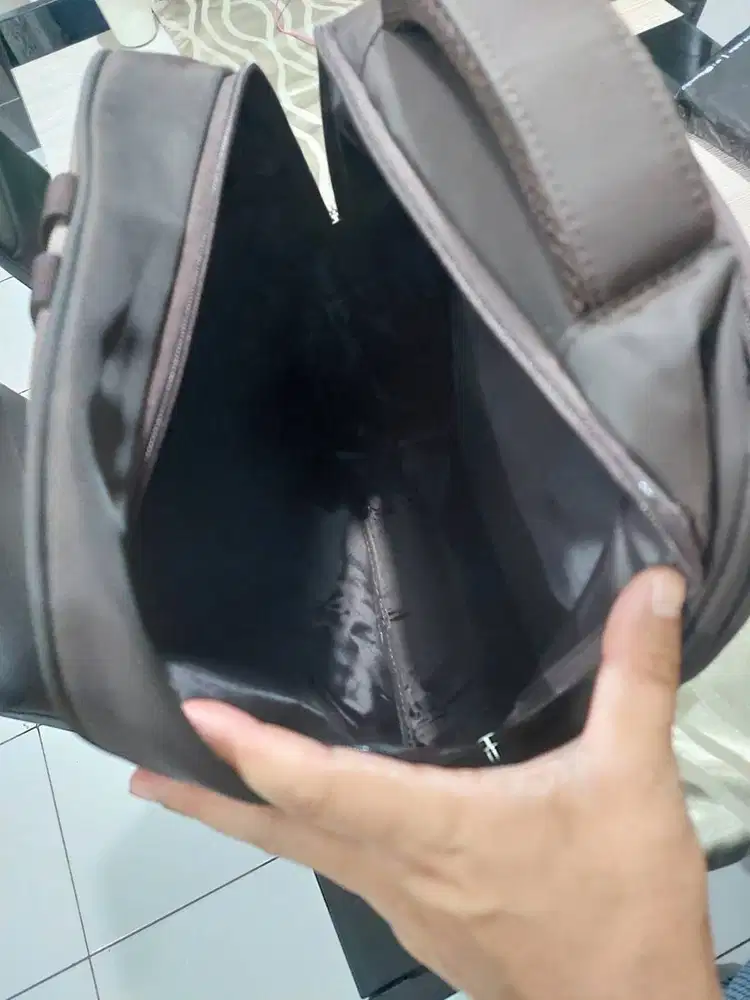 Backpack Polo Classic Warna Coffee